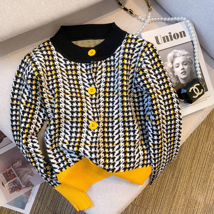 New autumn Korean style short jacket with unique color blocking design