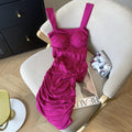 Bodycon mini dress, sexy and sweet, pure and alluring style.